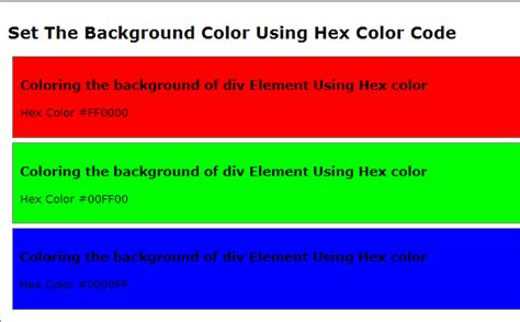 Afbeeldingsresultaten voor Body Bgcolor HTML Red Code