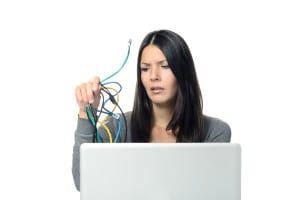 Image result for Staring at Computer Cables