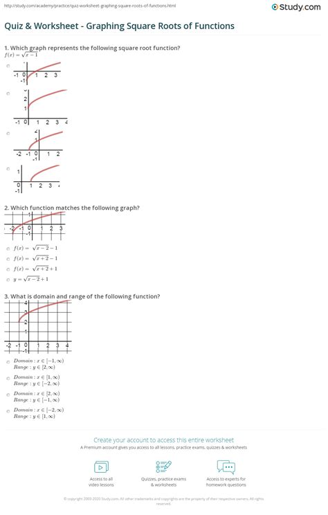 Toradh íomhá ar Square Root Worksheet Hard