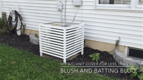 Afbeeldingsresultaten voor DIY AC Unit Cover