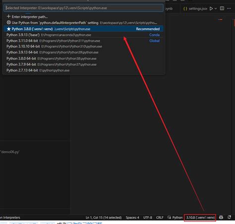 Python Terminal Visual Studio Code Windows에 대한 이미지 결과