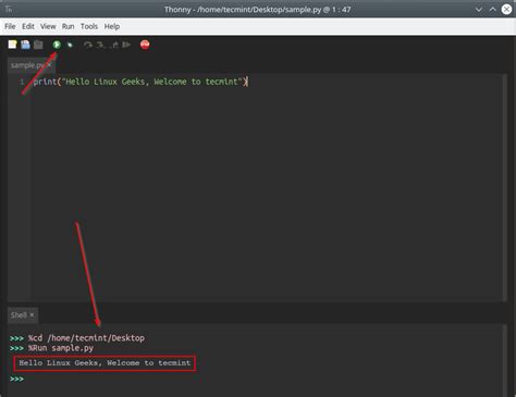 تصویر کا نتیجہ برائے How to Install Thonny Linux