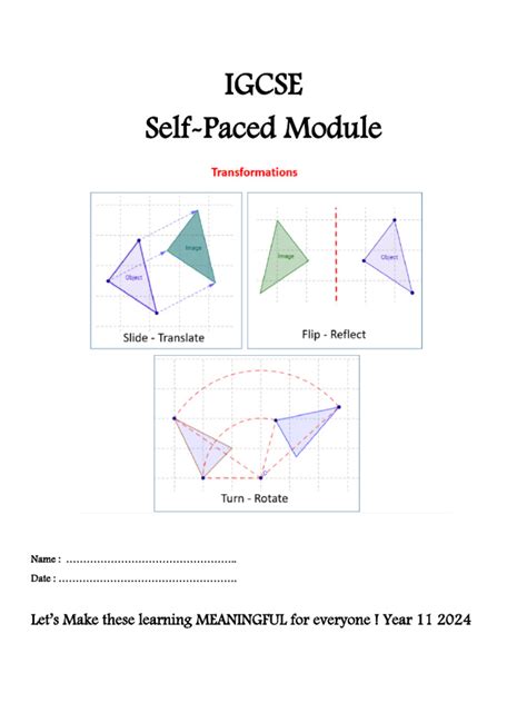 Creating the Self Module Assignment に対する画像結果
