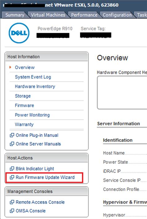 Toradh íomhá ar Dell Server Management Software