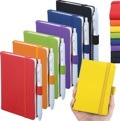 Amazon.com : Vanpad (2 Pack) Pocket Notebook Small Hardcover Note Book ...