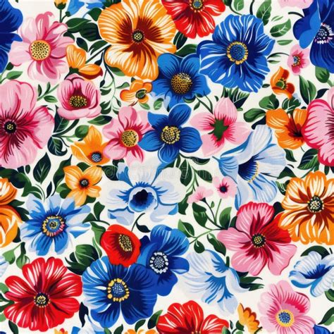 Colorful Bold Floral Pattern Seamless に対する画像結果