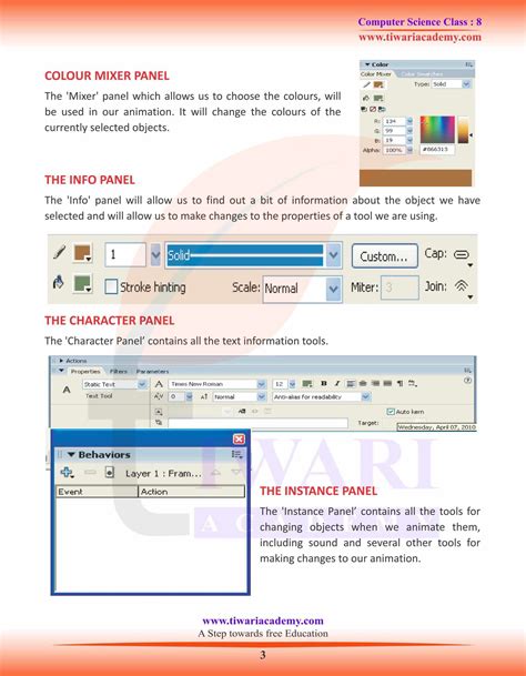 Toradh íomhá ar 8 Class Computer Chapter 5 Full HTML