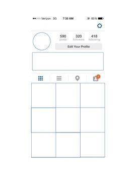 Image result for Blank Instagram Profile