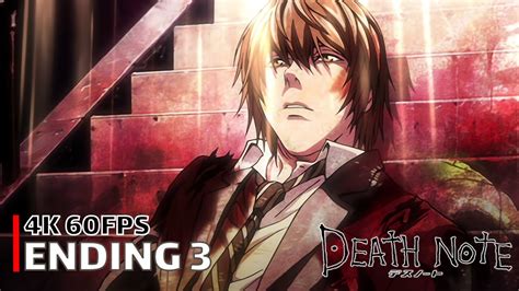 Death Note - Ending 3 [4K 60FPS | Creditless | CC] - YouTube