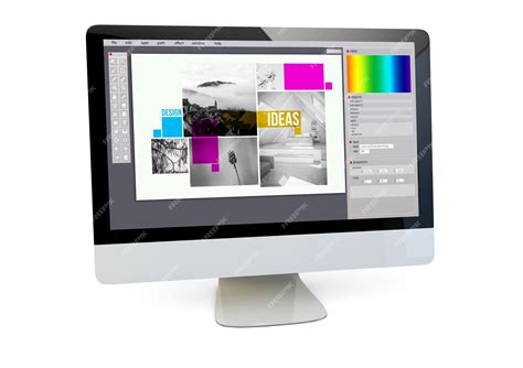 Toradh íomhá ar Computer Render Screen