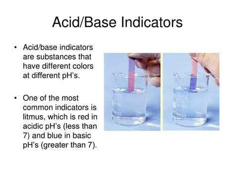 Image result for Acid-Base Indicators