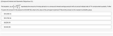 Image result for Compound Interest Geometric Sequence Formula