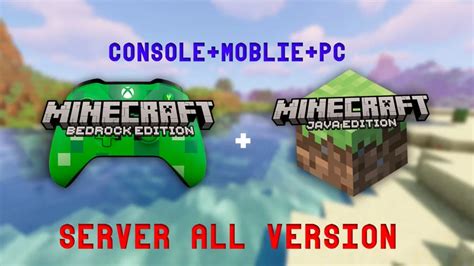 Image result for Minecraft Server Bedrock Java