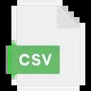 Image result for Document with Check CSV Icon