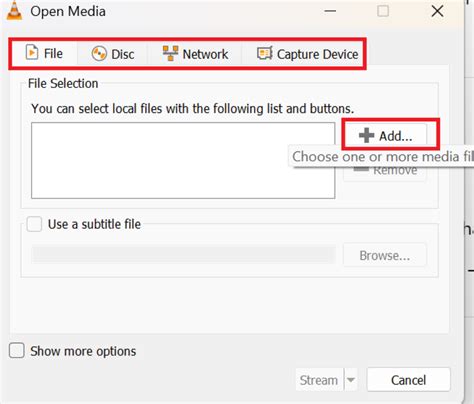 Toradh íomhá ar Stream VLC with Wizard