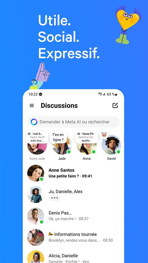 Image result for Telechargement Messenger