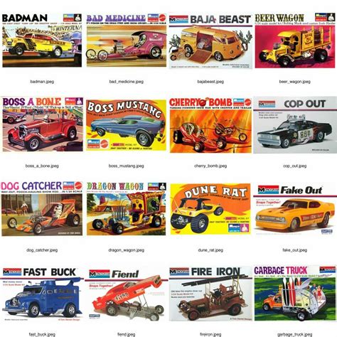Afbeeldingsresultaten voor ATM Cartoon Style Car Plastic Model Kit