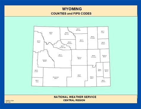 Image result for Wyoming Zip Code Map