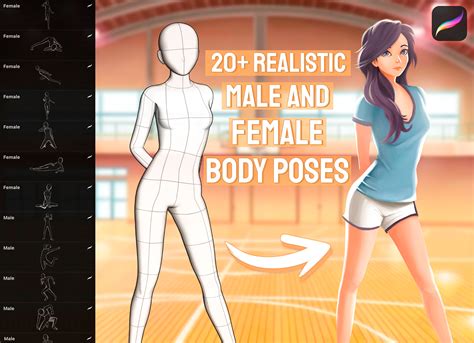 Afbeeldingsresultaten voor Procreate Character Poses