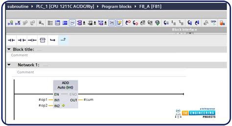 Image result for Relay Ladder Logic Subroutine