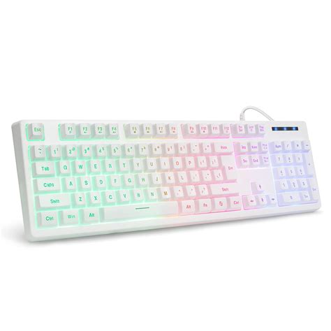 Image result for Logitech White LED Keyboard