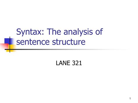 Image result for Syntax in a Sentence