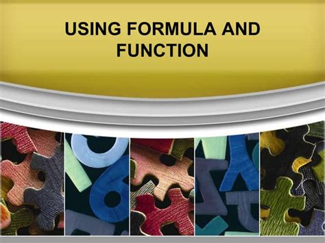 Image result for Using Formulae in It