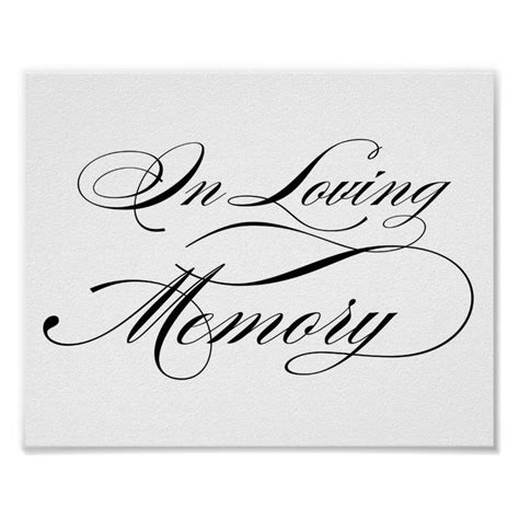 Image result for In Loving Memory Script Lettering Arched