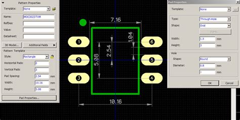 Toradh íomhá ar Through Hole PCB Side View