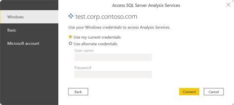 SQL Server Analysis Services に対する画像結果