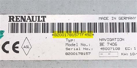 Renaulr Radio Code に対する画像結果