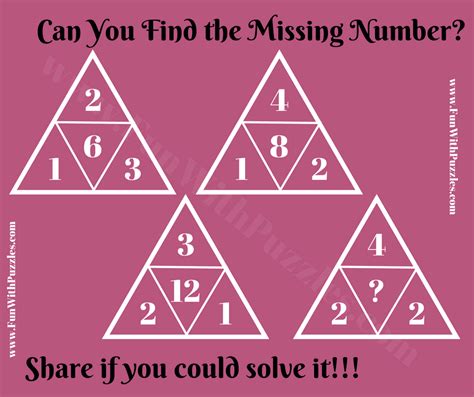 Image result for Math Puzzles with Solutions