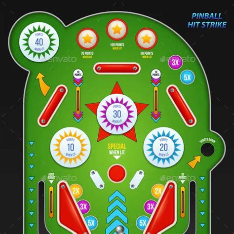 Image result for Pinball Table Graphics