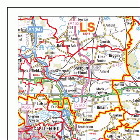 Image result for Doncaster Postcode Map