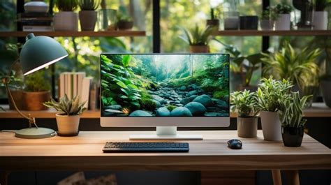Image result for Home Workspace Desk Computer