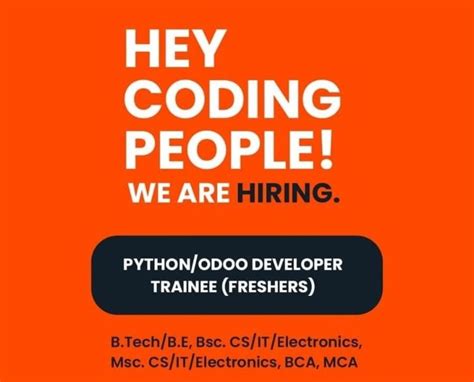 Toradh íomhá ar We Are Hiring Python Developers