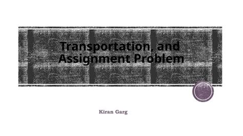 Transportation Assignment Problem に対する画像結果