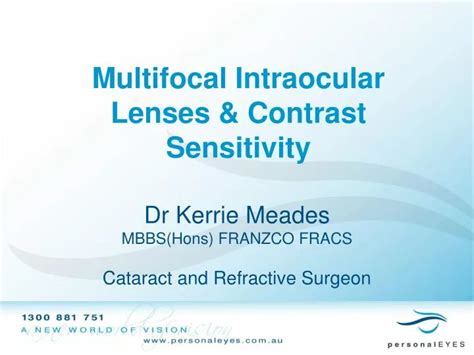 Toradh íomhá ar Multifocal IOL Color Contrast