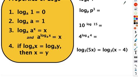 Image result for Logarithm of Quotient