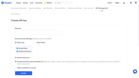 Image result for Generate API Key in by Bit