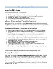 Image result for Interpretation Paper Example