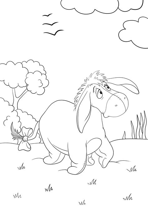 Image result for Eeyore Adult Coloring Pages
