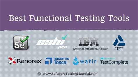 Functional Testing Tools に対する画像結果