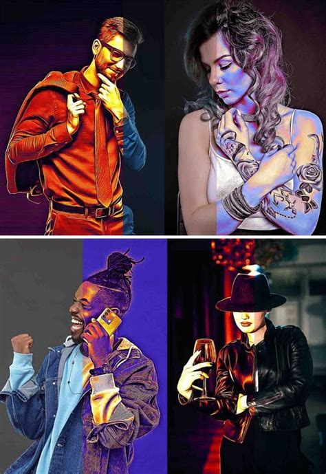 Gradient Color Effect に対する画像結果