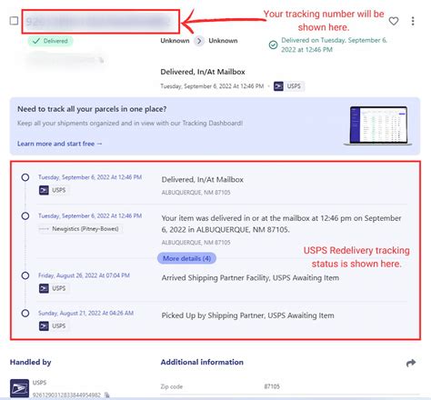 Afbeeldingsresultaten voor USPS Tracking Number