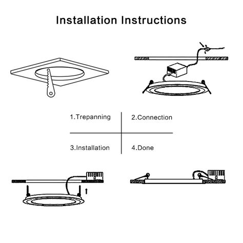 Image result for How to Use LED Panel Light Round