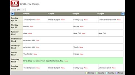 Image result for Create TV Schedule
