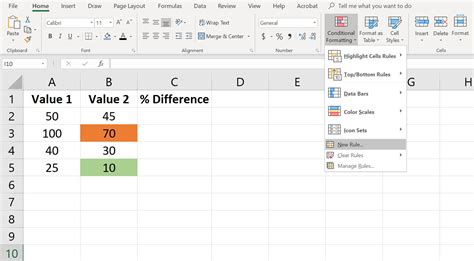 Image result for Excel Conditional Formatting If Text