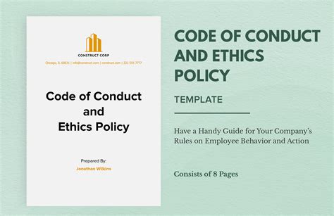 Image result for Code of Conduct Policy