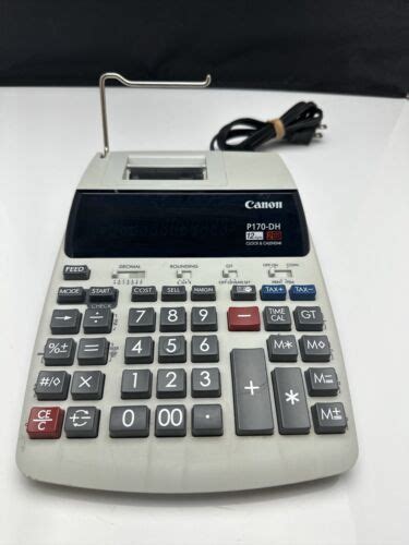 Image result for Canon P170-DH Adding Machine